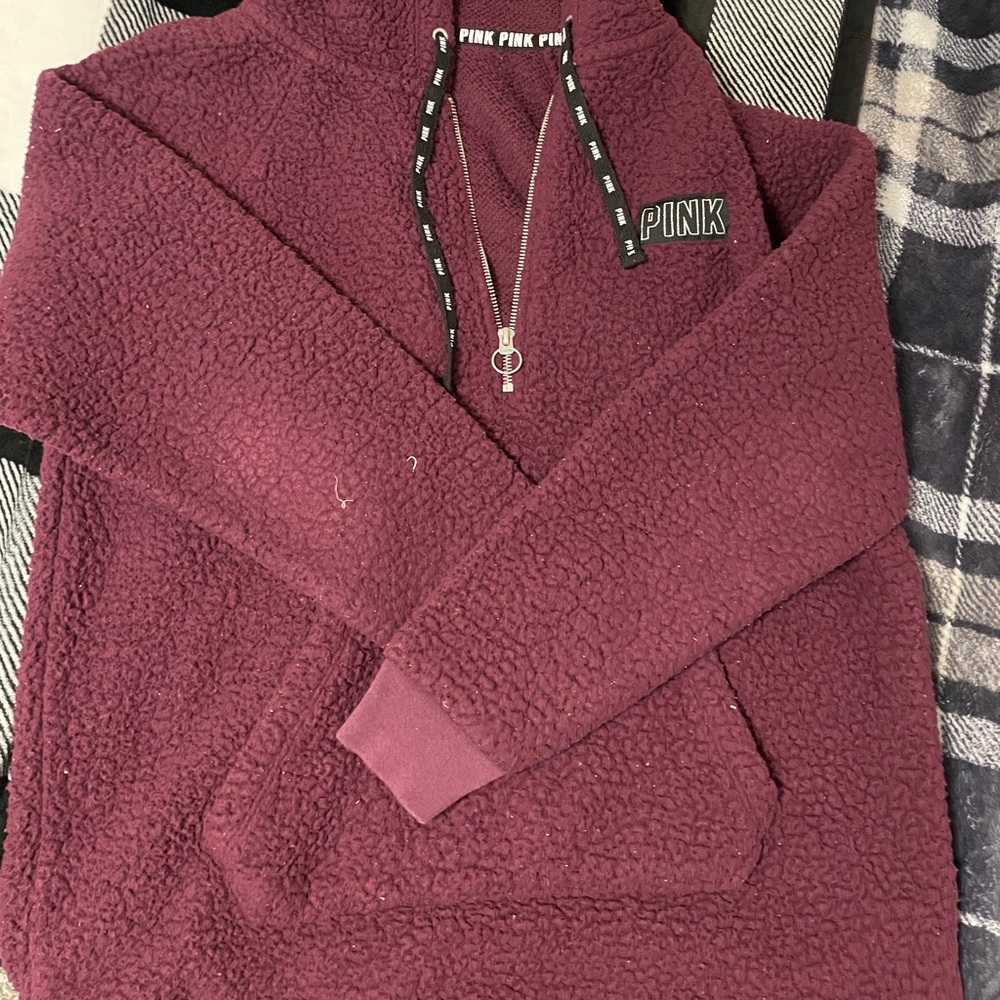 Victoria’s Secret PINK hoodie fleece shepra pullover